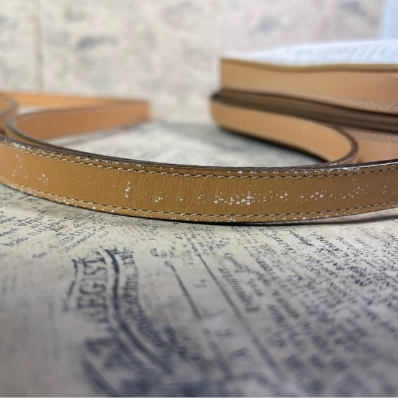 Vintage 80s Mark Cross Signature Herringbone Crossbody, Vintage 80s - Picture 16 of 16